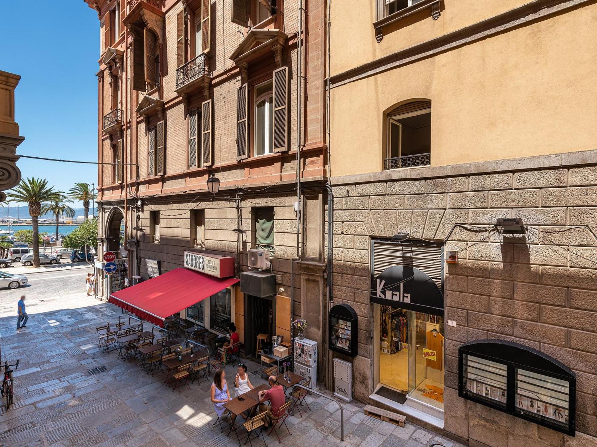 La Buona Stella Hotel Cagliari Bagian luar foto